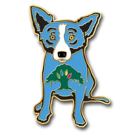 Balloon Dog Pin Dark Blue Dog Lapel Pin 3D Design Puppy Dog Mans selling Best Fried Family Dog Lapel Pin Jacket Pin